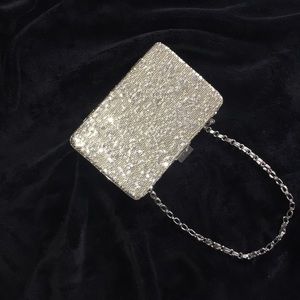 WHBM Sequin Clutch